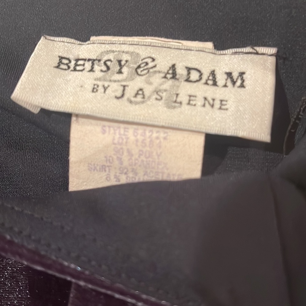 Betsy & Adam By Jaslene Elegant Long Dress - image 6